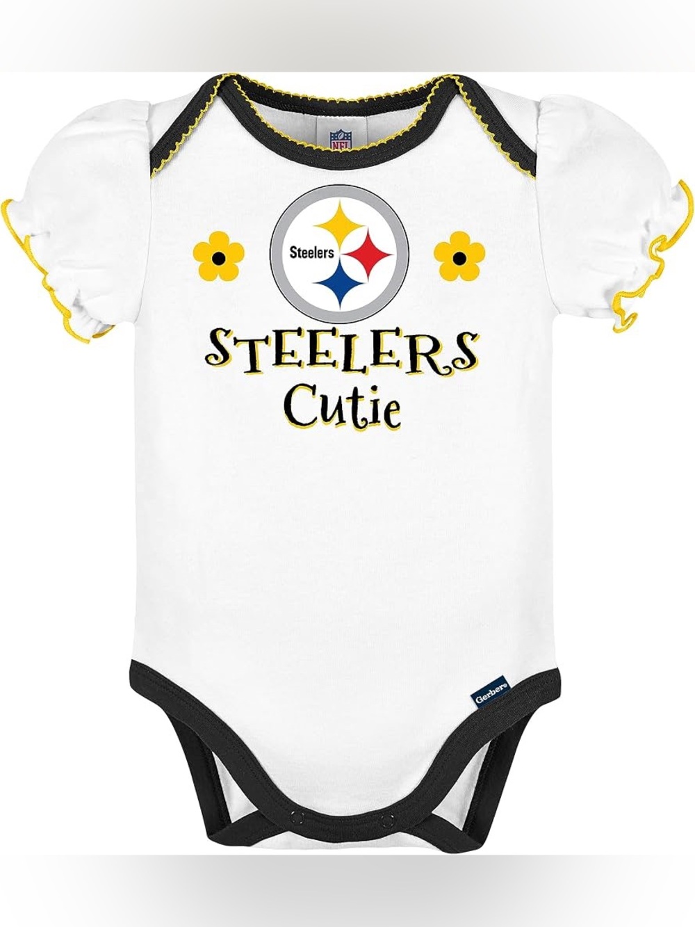 NFL Steelers Cutie Baby Onesie